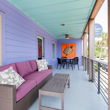 Folly Vacation Perfect Purple Palace Apt A Folly Beach Buitenkant foto