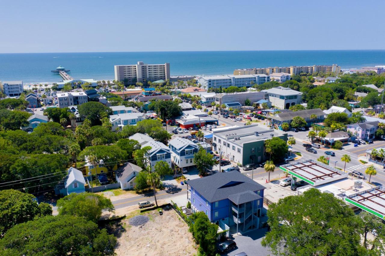 Folly Vacation Perfect Purple Palace Apt A Folly Beach Buitenkant foto
