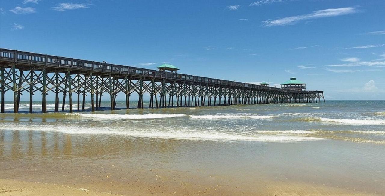Folly Vacation Perfect Purple Palace Apt A Folly Beach Buitenkant foto